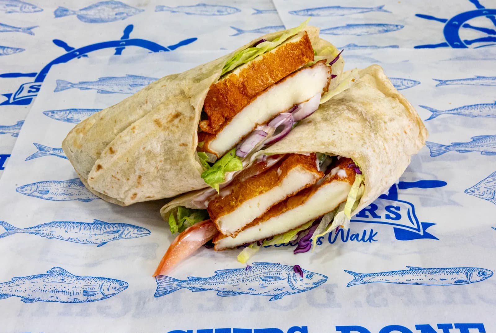 Halloumi Wrap
